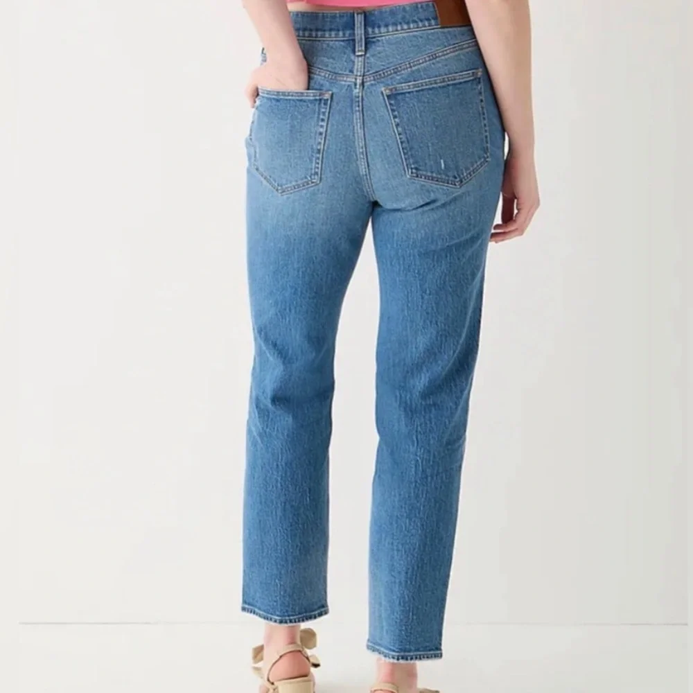 J.Crew High-rise '90s classic straight jean in Rouses wash